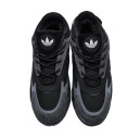 Кросівки Adidas Niteball 2.0 Black Grey Mint Winter С МЕХОМ Чорний/сірий