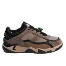 Кросівки Adidas Niteball 2.0 Brown Black Winter С МЕХОМ Коричневий