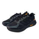 Кросівки Adidas Cloudfoam Black Orange Termo с Флисом Чорний