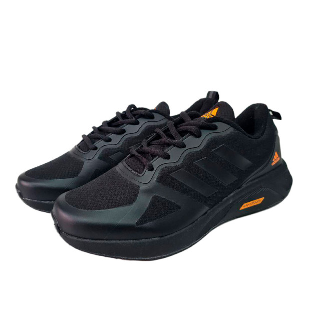 Adidas Cloudfoam Black Orange Termo с Флисом