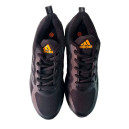 Кросівки Adidas Cloudfoam Black Orange Termo с Флисом Чорний