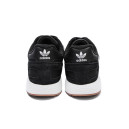 Кроссовки Adidas Iniki Black White З ФЛІСОМ Черный/белый