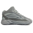 Кроссовки Adidas Yeezy Boost 700 High Grey Winter С МЕХОМ Серый