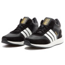 Sneakers Adidas Iniki Black White Winter 2 З ХУТРОМ Black/white