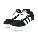 Кросівки Adidas Campus White Black Winter С МЕХОМ Чорний