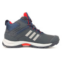 Кросівки Adidas Climaproof High Navi Red Winter С МЕХОМ Сірий/синій