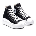 Кеды Converse Chuck Taylor All Star Move Hi Black 568497C Черный/белый