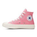 Кеды Converse x Comme Des Garcons Play Chuck 70 High Pink 168301C Розовый
