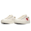 Sneakers Converse x Comme Des Garcons Play Chuck 70 Low White 150207C White/red
