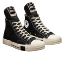 Кеды Converse Rick Owens x DRKSHDW DRKSTAR Chuck 70 High Black A00130C Черный/белый