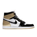 Кроссовки Jordan 1 Retro High NRG Patent Gold Toe 861428-007 Разноцветные, Золотой