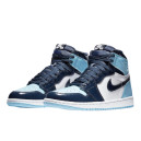 Кросівки Jordan 1 Retro High UNC Patent CD0461-401 Блакитний, Білий/синій