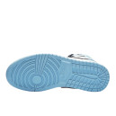 Кросівки Jordan 1 Retro High UNC Patent CD0461-401 Блакитний, Білий/синій