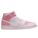Кросівки Jordan 1 Mid Digital Pink CW5379-600 Рожевий