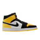 Кросівки Jordan 1 Mid Yellow Toe Black 852542-071 Різнокольорові, Жовтий