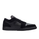 Кросівки Jordan 1 Retro Low Triple Black 553558-025 Чорний