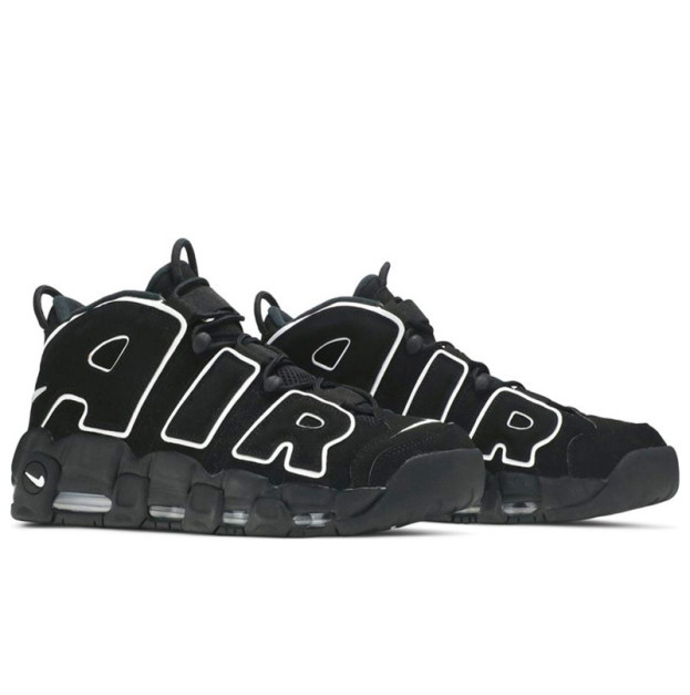 Nike Air More Uptempo Black White 414962-002