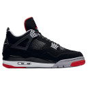Кросівки Jordan 4 Retro Bred 308497-060 Чорний/сірий