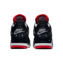 Кросівки Jordan 4 Retro Bred 308497-060 Чорний/сірий