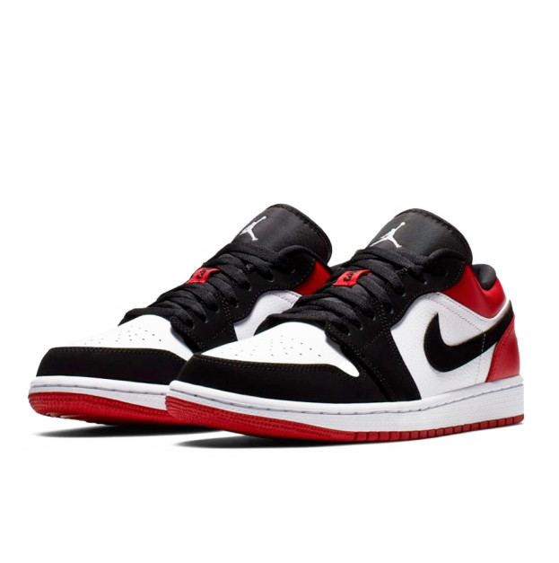 Jordan 1 Low Black Toe 553558-116