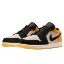 Кросівки Jordan 1 Retro Low Sail University Gold Black 553558-127 Різнокольорові, Жовтий