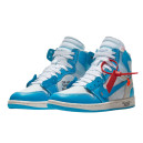 Кросівки Off-White x Jordan 1 Retro NRG AQ0818-148 Блакитний