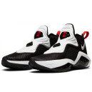 Кроссовки Nike LeBron Soldier 14 Black White University Red 2020 CK6047-002 Черный/белый