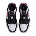 Кроссовки Jordan 1 Mid Magenta BQ6472-005 Разноцветные