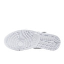 Кросівки Jordan 1 Mid Iridescent Reflective White CK6587-100 Чорний/білий