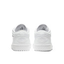 Кросівки Jordan 1 Low Triple White Tumbled Leather 553558-130 Білий