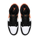 Кроссовки Jordan 1 Mid Shattered Backboard 554724-058 Разноцветные, Оранжевый