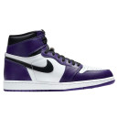 Кроссовки Jordan 1 Retro High Court Purple White 555088-500 Фиолетовый