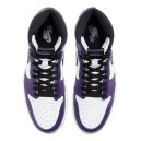 Кроссовки Jordan 1 Retro High Court Purple White 555088-500 Фиолетовый