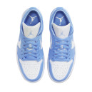 Кроссовки Jordan 1 Low UNC AO9944-441 Голубой