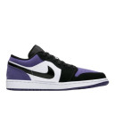 Кросівки Jordan 1 Low Court Purple 553558-125 Різнокольорові, Фіолетовий