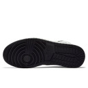 Кросівки Jordan 1 Mid White Black 554724-113 Чорний/білий