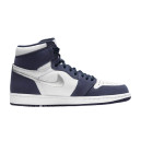 Кросівки Jordan 1 Retro High COJP Midnight Navy DC1788-100 Білий/синій