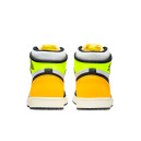 Кроссовки Jordan 1 Retro High White Black Volt University Gold 555088-118 Разноцветные