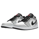 Кросівки Jordan 1 Low Light Smoke Grey 553558-030 Білий/сірий