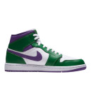 Кросівки Jordan 1 Mid Incredible Hulk 554724-300 Зелений, Різнокольорові