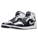 Кросівки Jordan 1 Mid White Shadow 554724-073 Чорний/білий