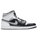 Кросівки Jordan 1 Mid White Shadow 554724-073 Чорний/білий