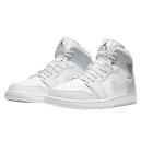 Кросівки Jordan 1 Mid Grey Camo DC9035-100 Білий/сірий