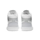 Кросівки Jordan 1 Mid Grey Camo DC9035-100 Білий/сірий