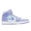Кросівки Jordan 1 Mid Purple Aqua 554724-500 Фіолетовий