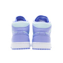 Кросівки Jordan 1 Mid Purple Aqua 554724-500 Фіолетовий