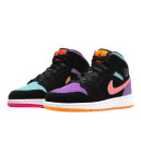 Кроссовки Jordan 1 Mid Multi-Color 554725-083 Разноцветные