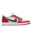 Кросівки Jordan 1 Retro Low Chicago 705329-600 Білий/червоний