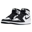 Кросівки Jordan 1 Retro High Silver Toe CD0461-001 Чорний/сірий