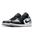 Кроссовки Jordan 1 Low Grey Toe 553558-110 Черный/серый